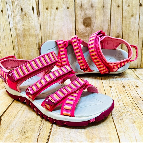 Merrell Other - Merrell Girls Spinner 3 Strap Sandal